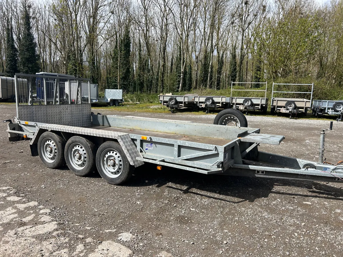 Ifor Williams 14x7 GP147 Plant Trailer - Image 1