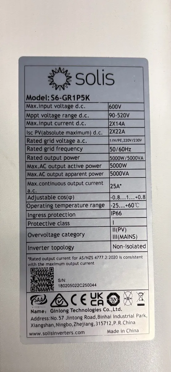 Solis S6 Series Inverter - Image 4
