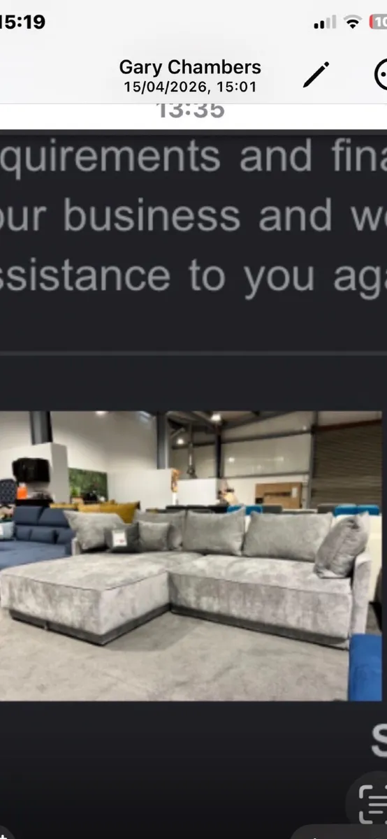 L shape bed couch - Image 2