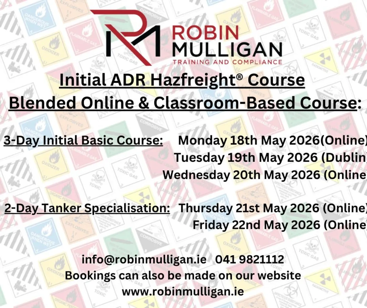 Initial ADR Hazfreight® Course