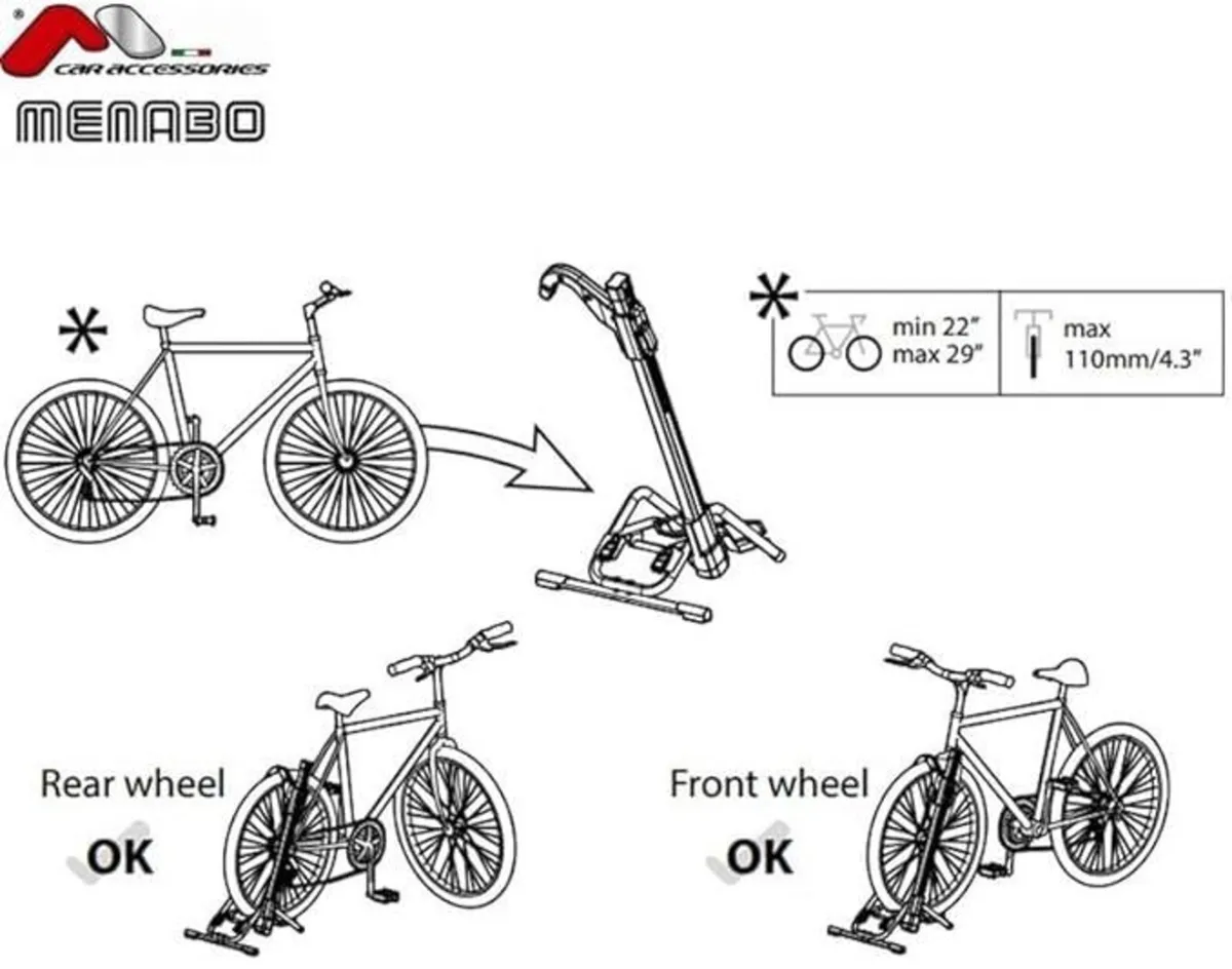 🚴‍♂️ Snorkel TBR Bike Stand / Kickstand – Stable, - Image 4