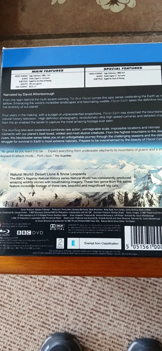 Dvd box set Planet Earth - Image 2