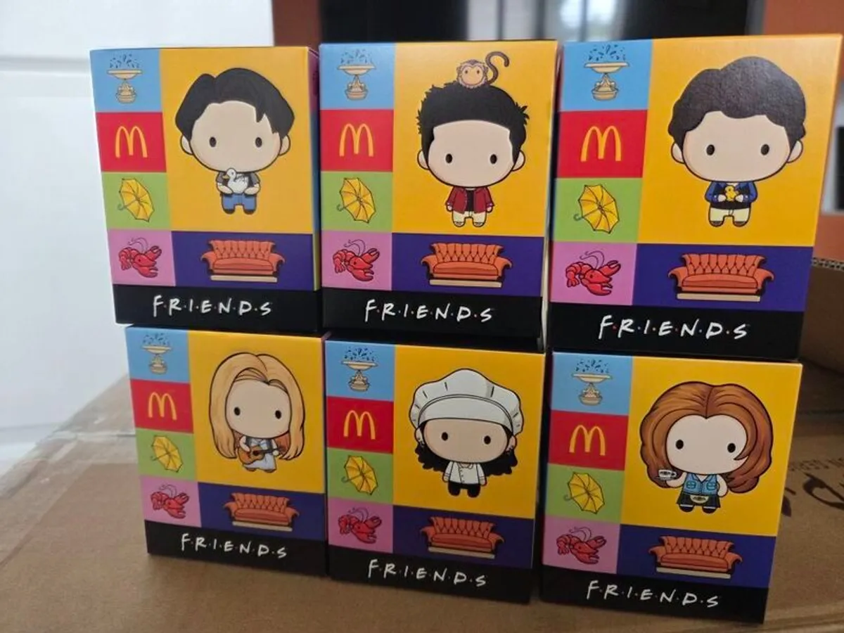 Friends Mcdonald figures - Image 1