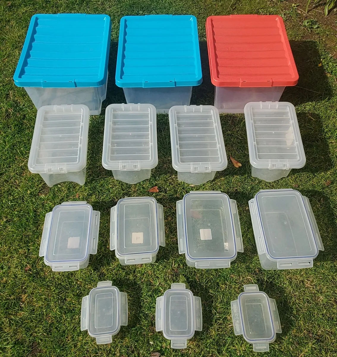 As NEW>>> Job lot of 14 containers<<< As NEW - Image 1