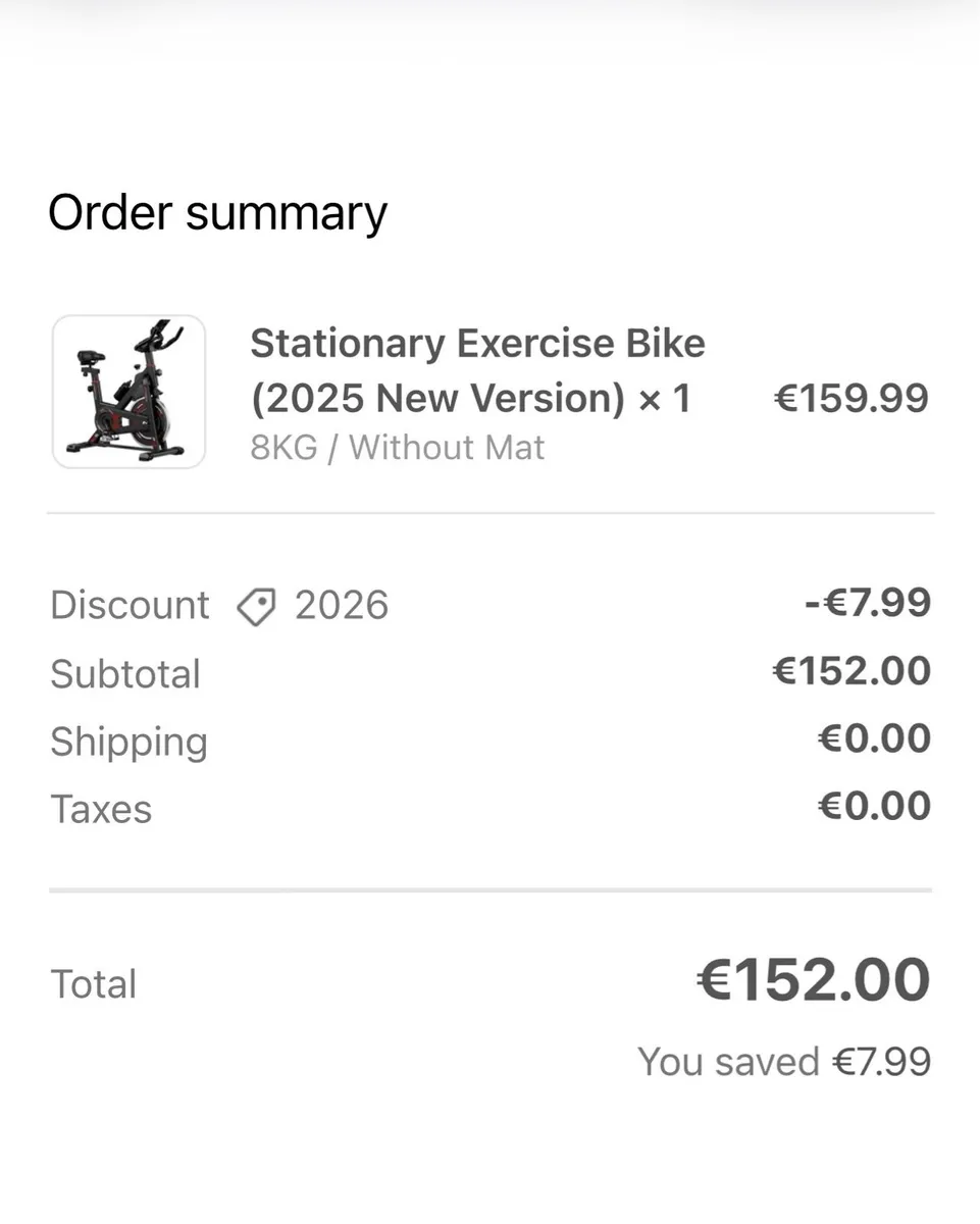 Exercise bike - Image 3