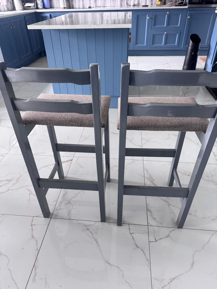 High back kitchen island chairs - Image 2