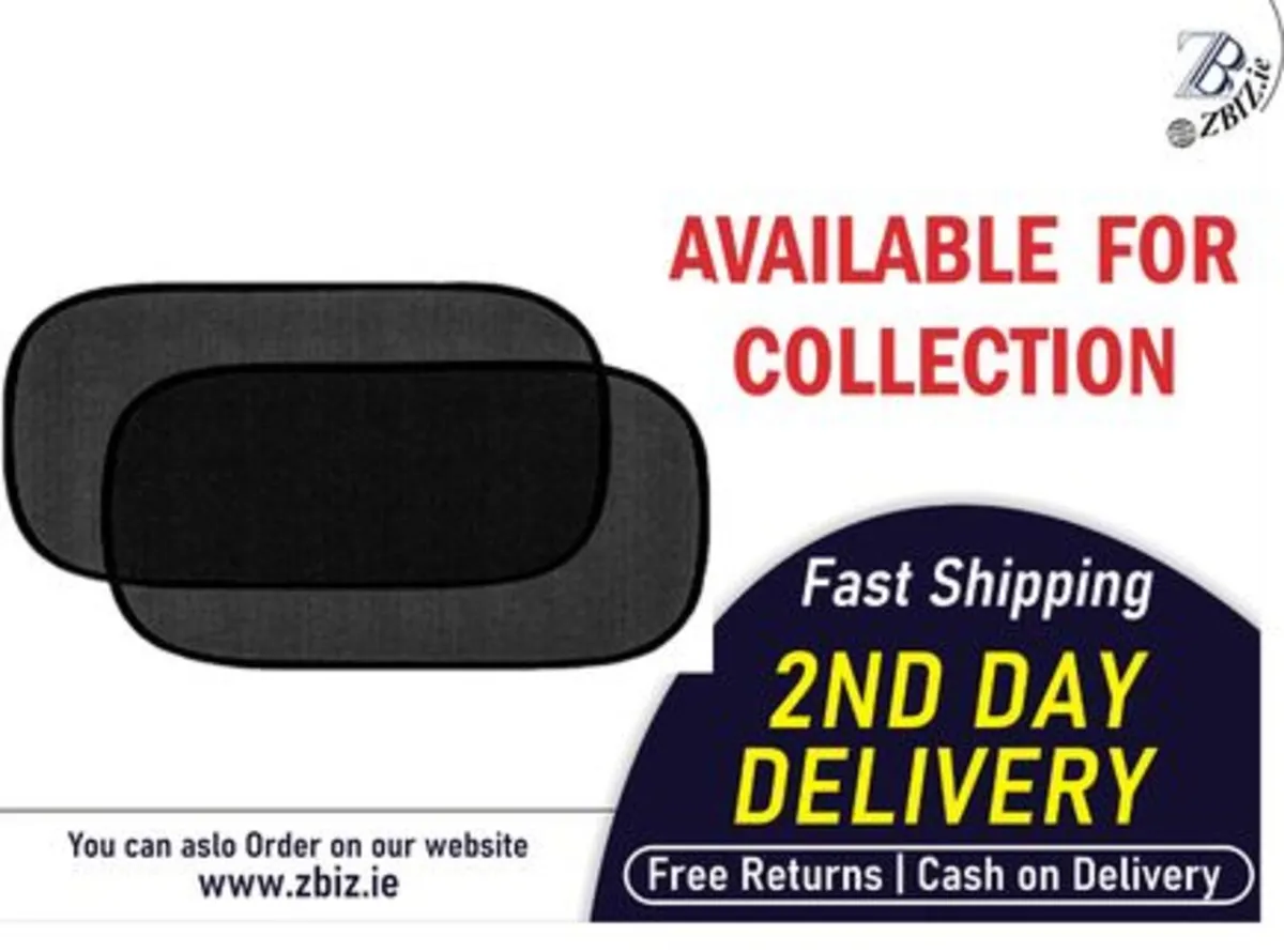 Car Sun Blinds for Kids – UV Protection Sun Shades - Image 1