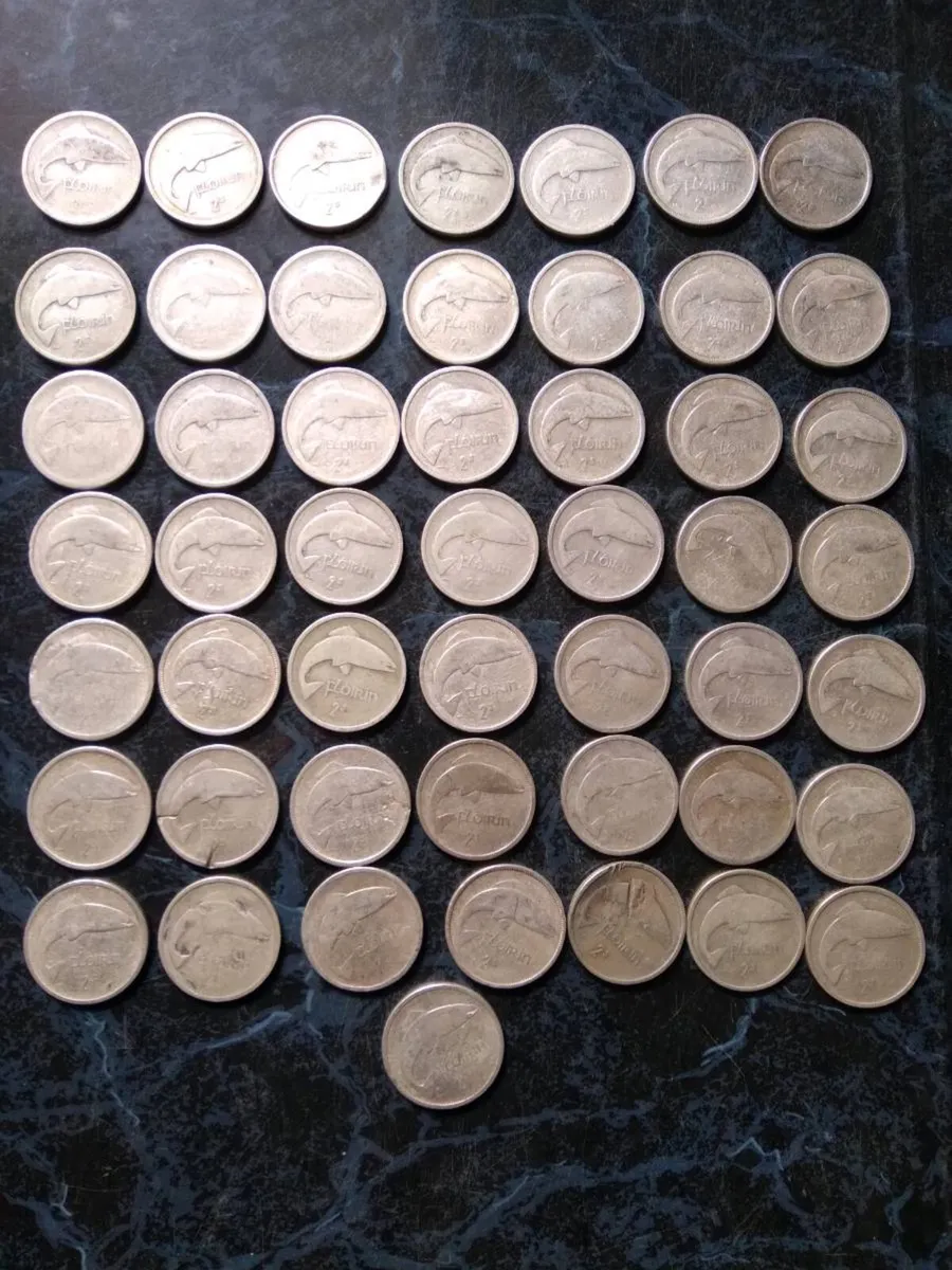 50no.Silver Irish Florins as one lot Price €700 - Image 4