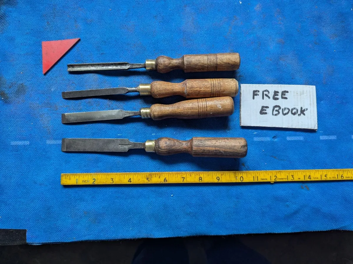 3 Chisels and a Gouge - Image 1