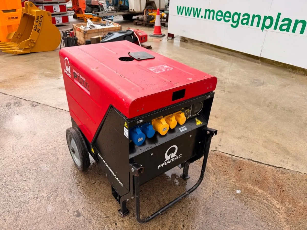 2021 PRAMAC 6 KVA GENERATOR GENSET ...884T - Image 4