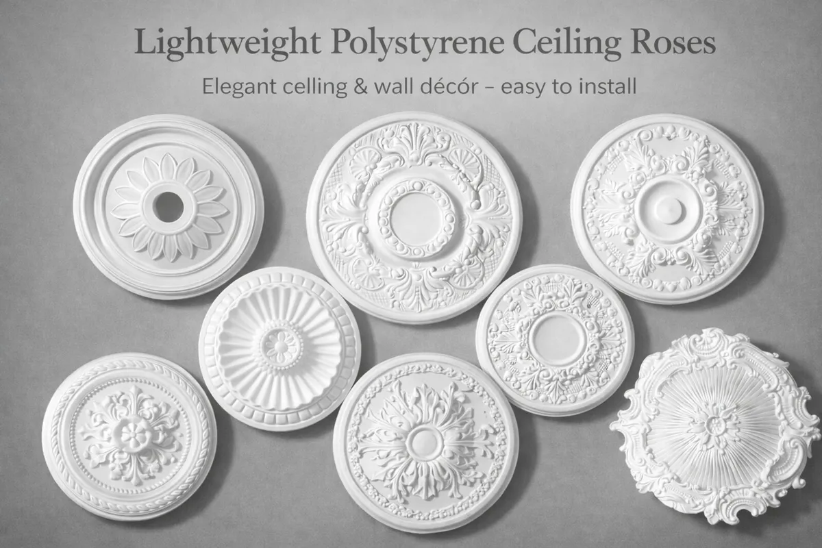 Ceiling rose. Polystyrene.(420-530 mm diameter ) - Image 1