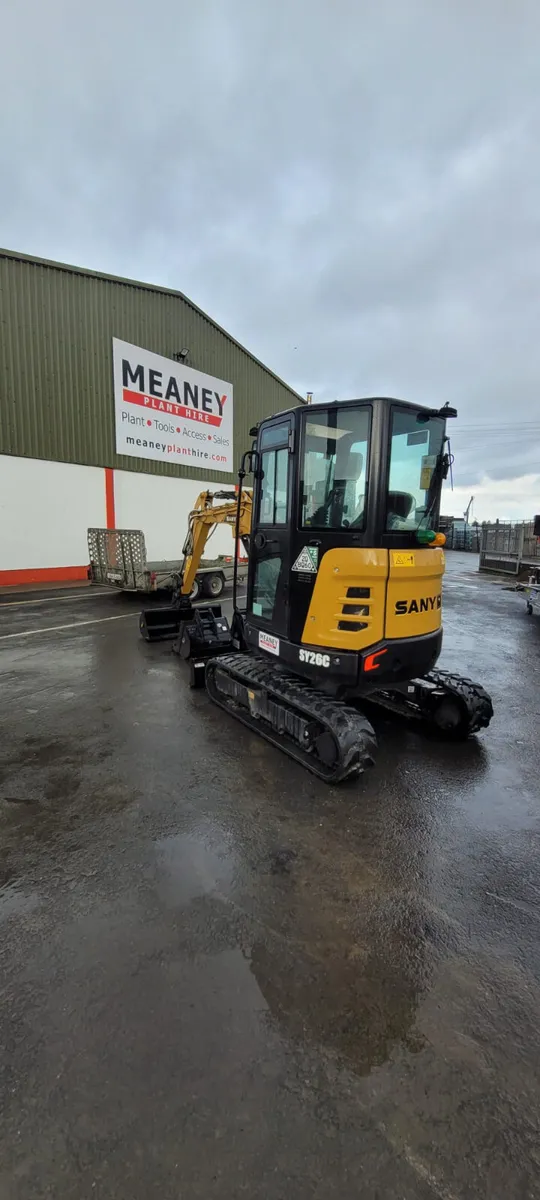 SANY SY26C excavator - Image 1