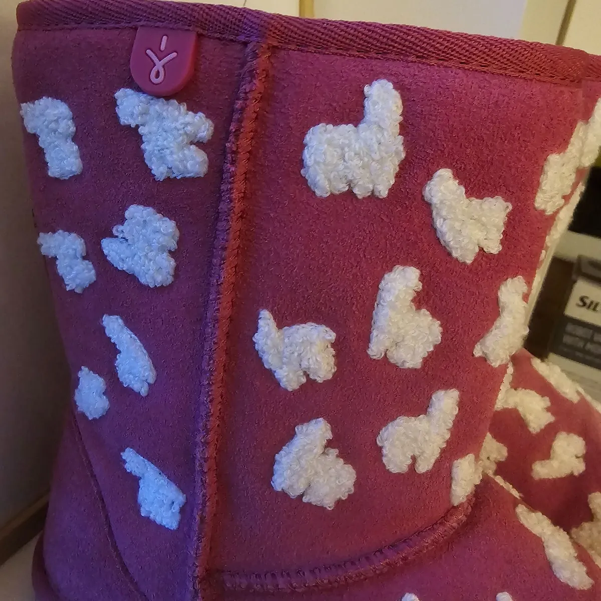 BOOTS EMU AUSTRALIA, pink, fur, for kids - Image 4