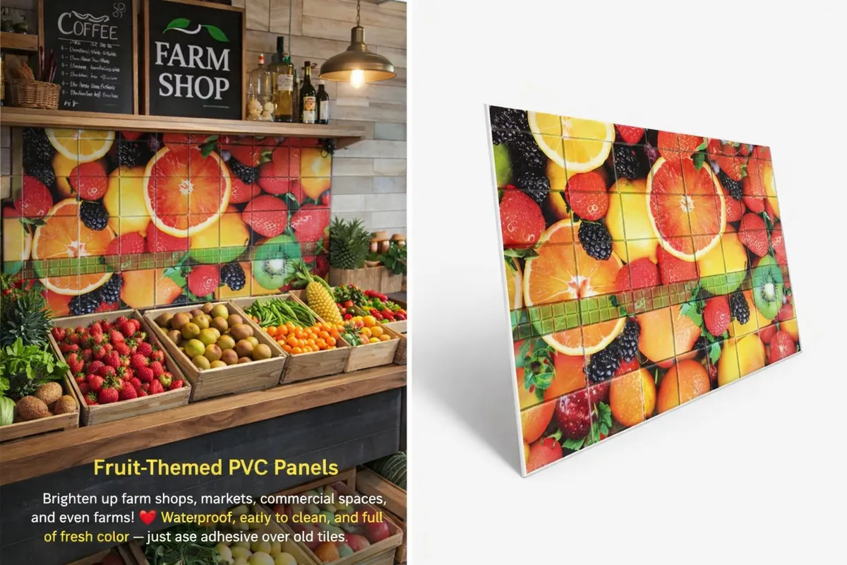 Decorative PVC Fruit Wall Panels –3 Pack (922x645) - Image 2