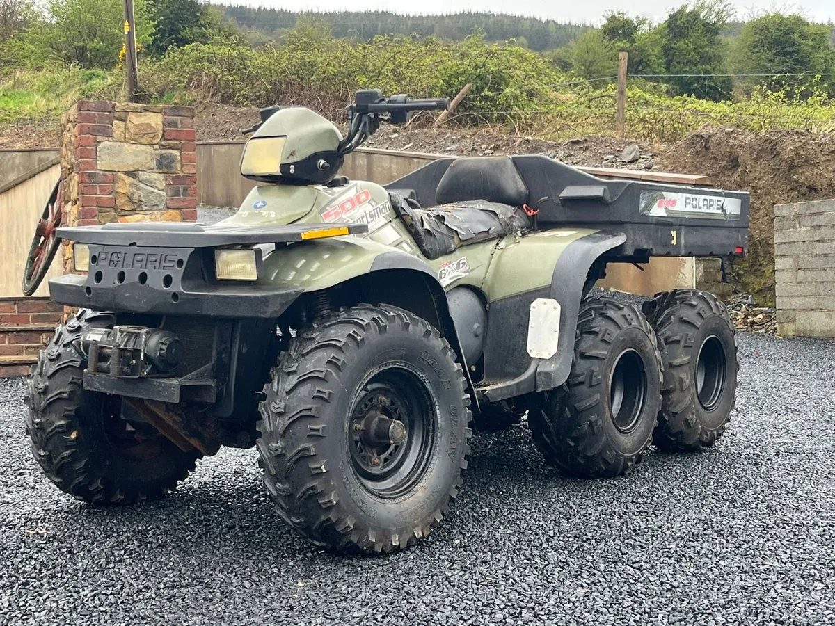 2004 Polaris sports man 500 6 x6 - Image 1