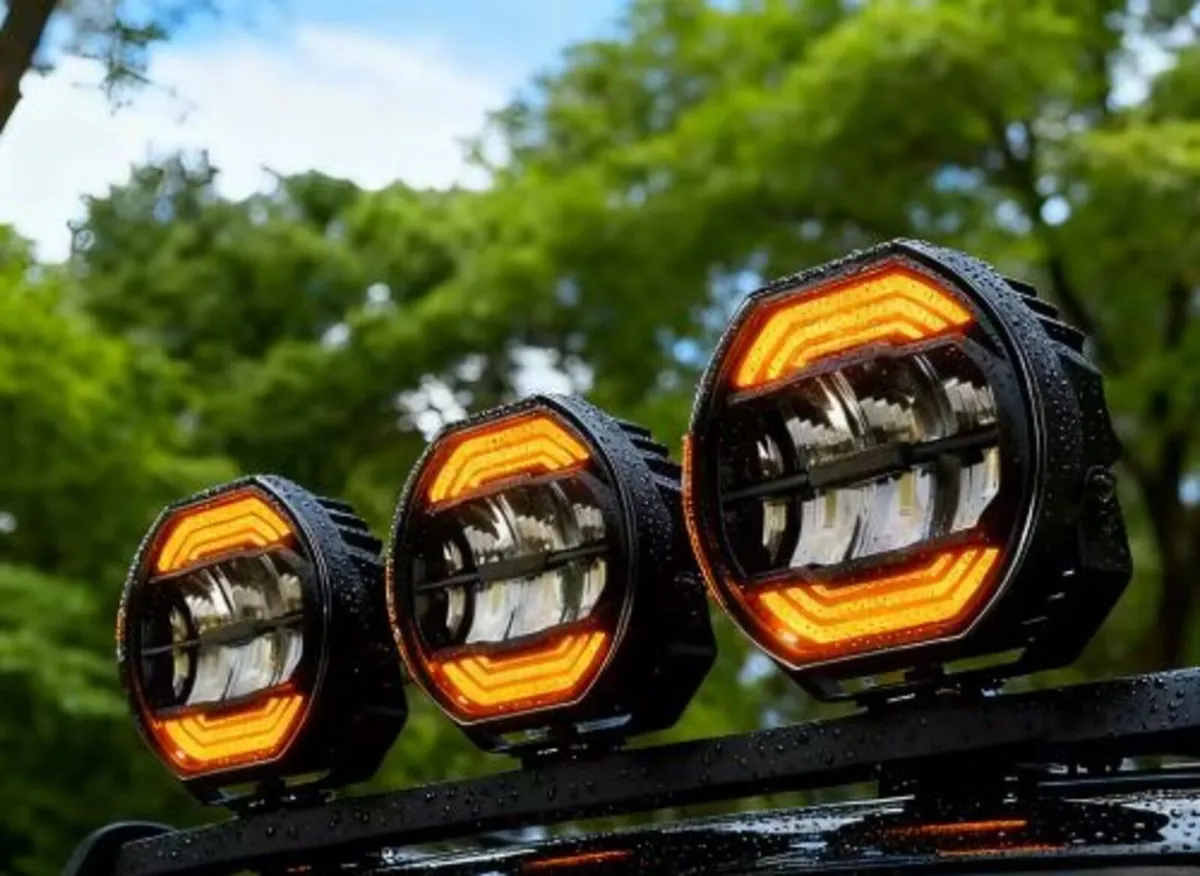 9” Truck/4x4/Van LED-DRL's  Lights – Set x 4 - Image 2