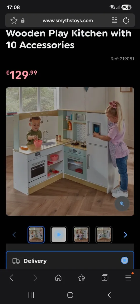 Children's Toy Kitchen - Image 1