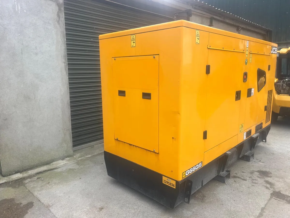 JCB G66QS     65KVA GENERATOR - Image 3