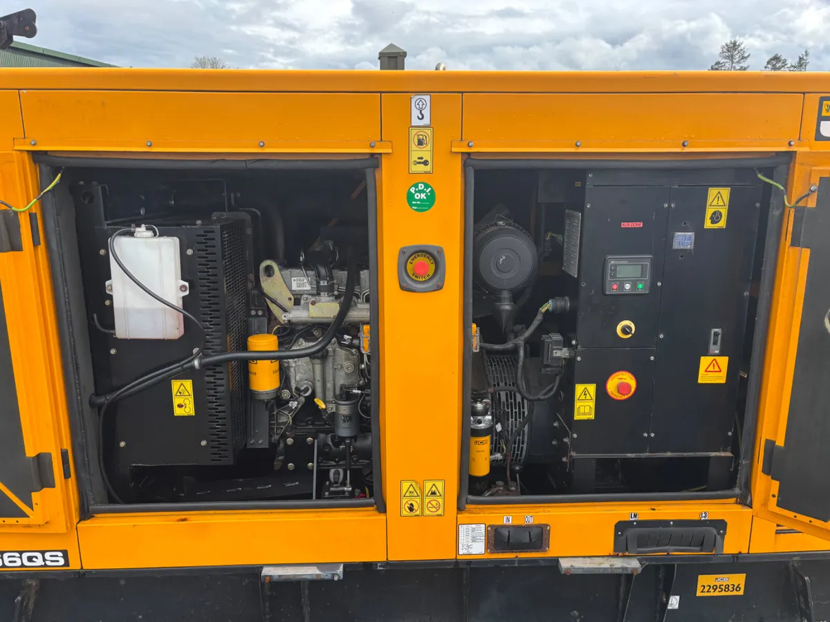 JCB G66QS     65KVA GENERATOR - Image 4