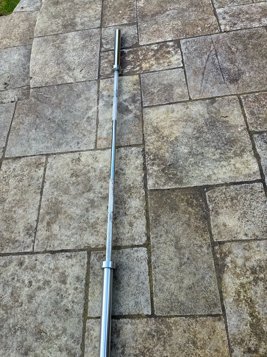 20kg Olympic Barbell (50mm) + Collar - BOLT - Image 1