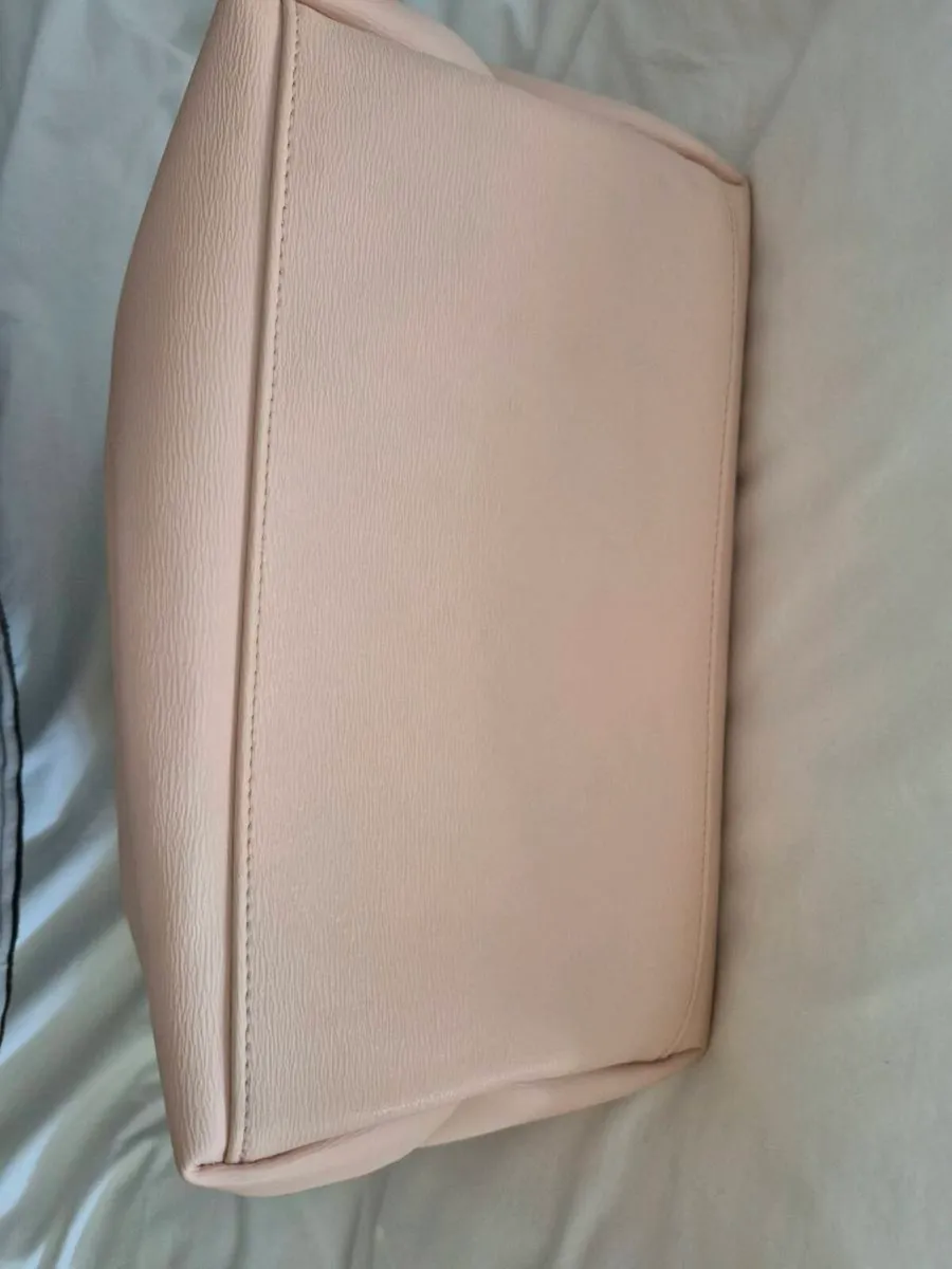 Designer handbag, Longchamp, dusty pink - Image 4