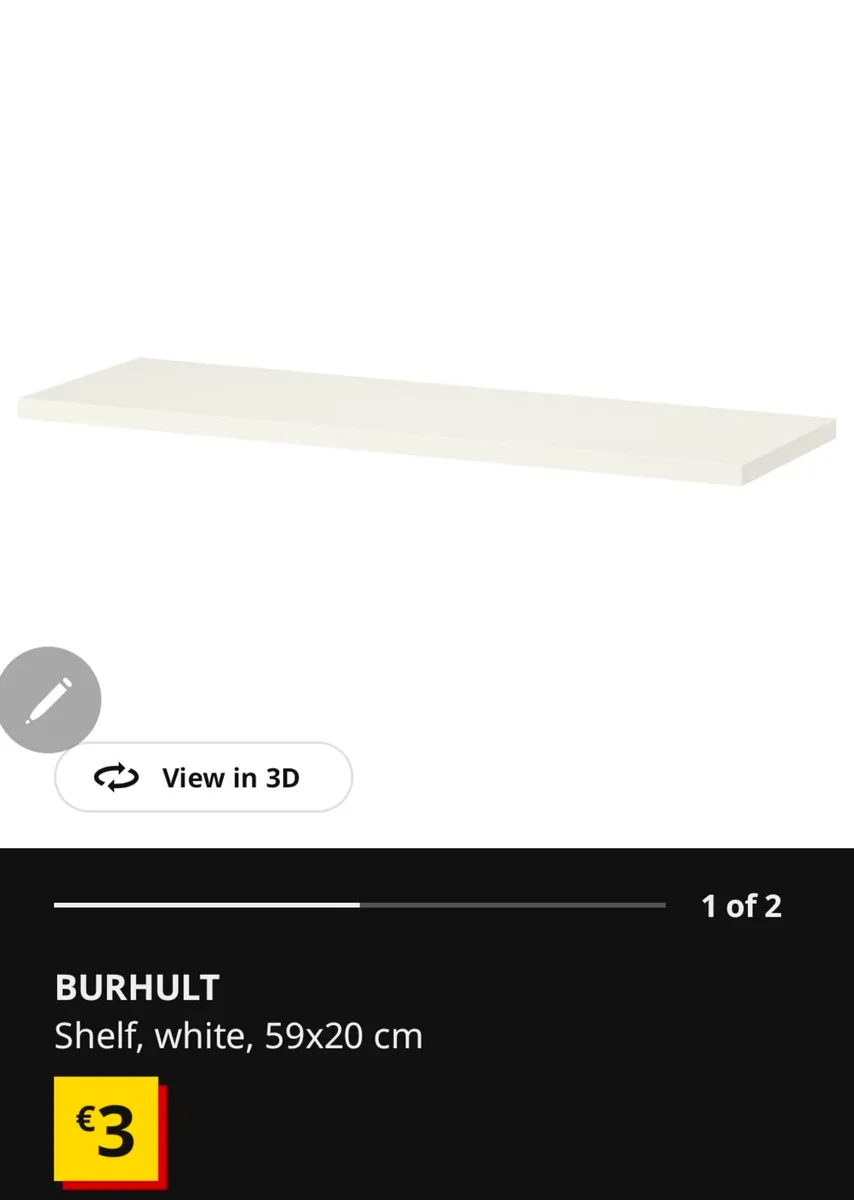 IKEA Wall Shelves Set – Brand New - Image 1