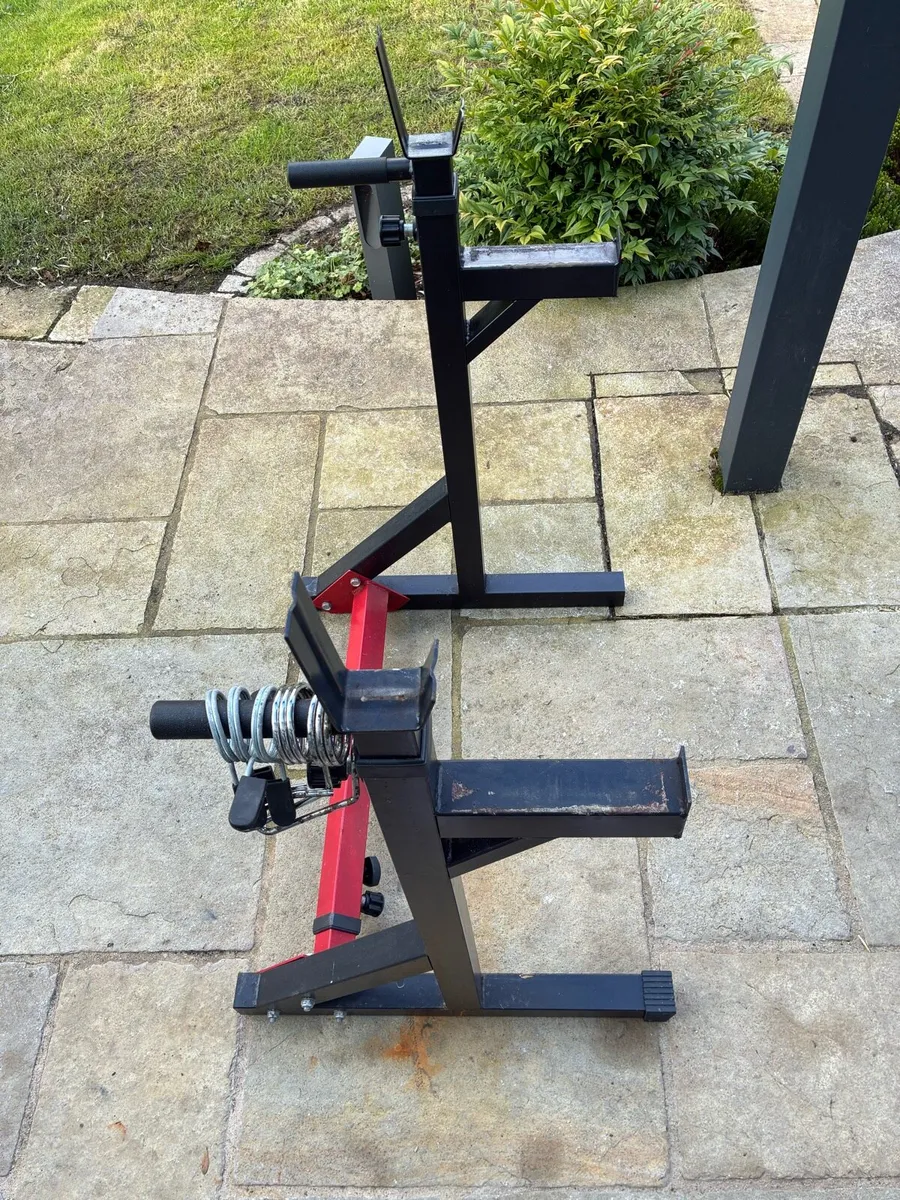 Adjustable Rack with Spotter Arms - Image 2
