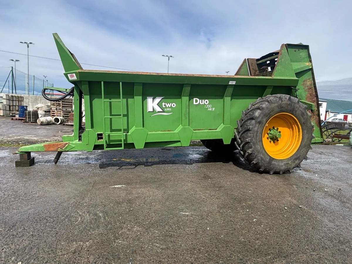 K Two 12 ton muckspreader - Image 2