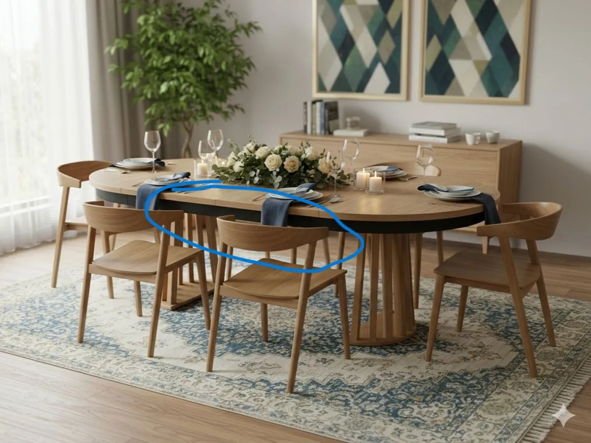 Tovo Extendable Dining Table 140 or 180cm - Image 2