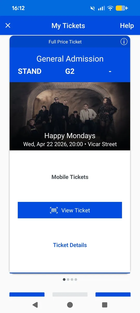 Happy Mondays Vicar Street