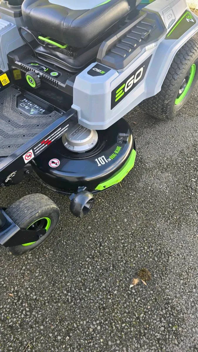 EGO Battery Zero Turn As New - Image 2