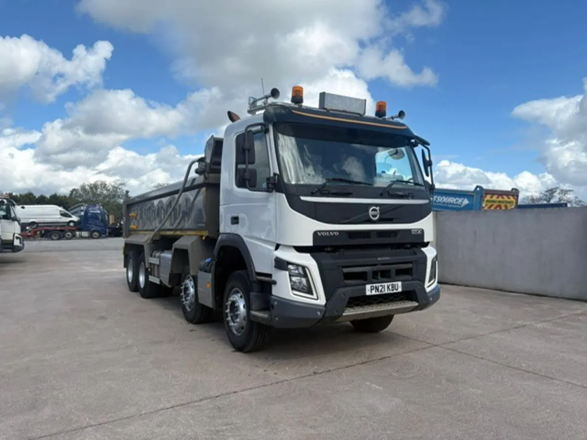 2021 Volvo FMX420 8x4 Steel Tipper. Choice - Image 1