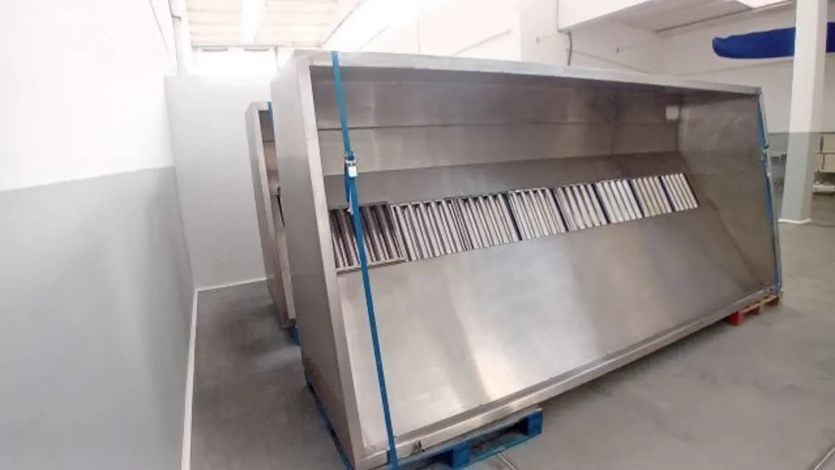 Canopy extractor Kitchen industrial - Image 2