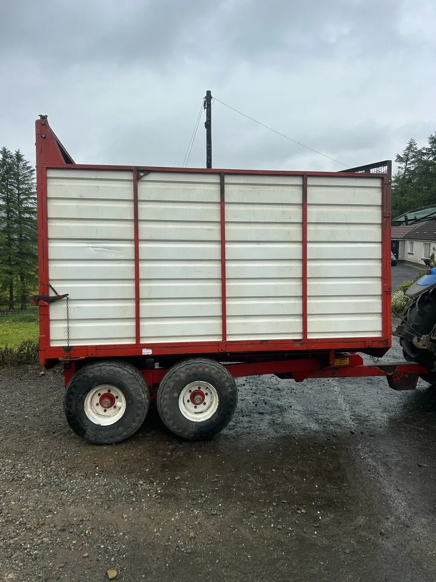 Woods silage trailer 12,7 - Image 1