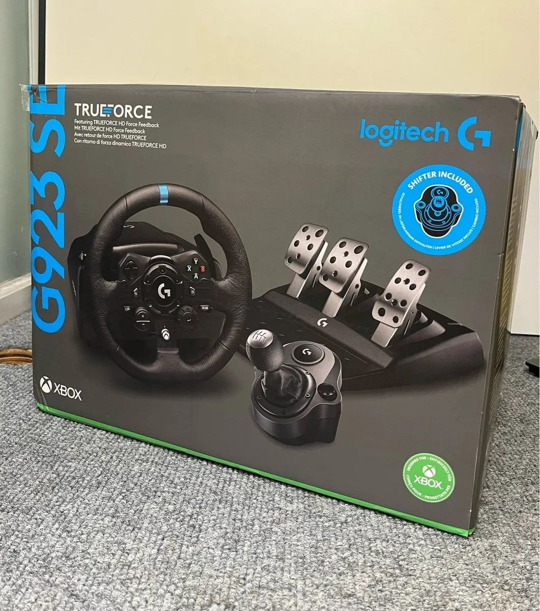 Logitech G923 Racing Wheel, Xbox - Image 1