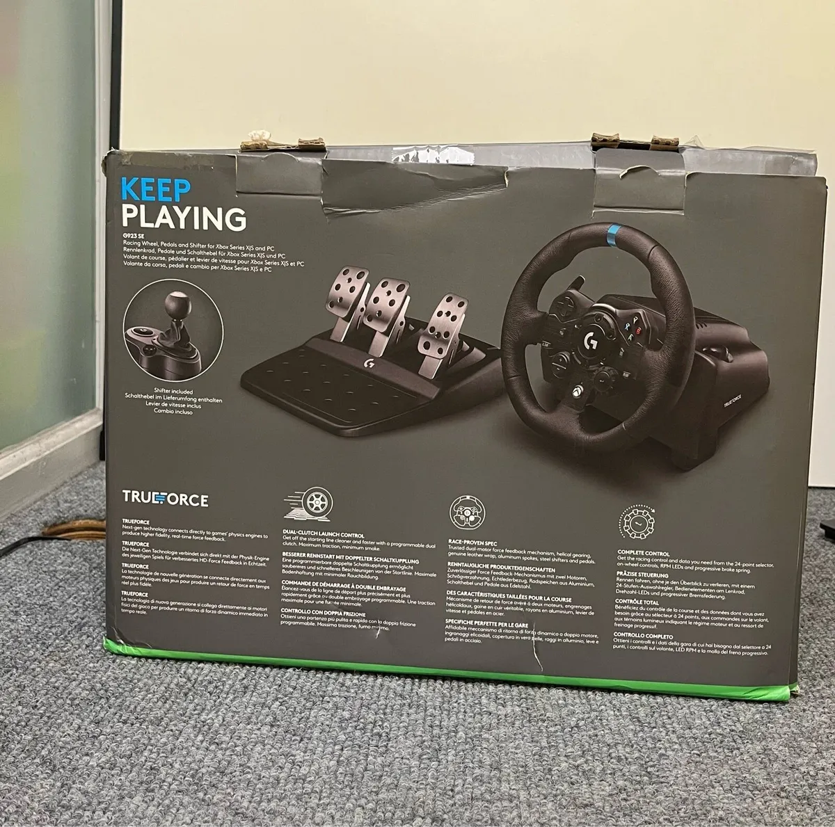 Logitech G923 Racing Wheel, Xbox - Image 3