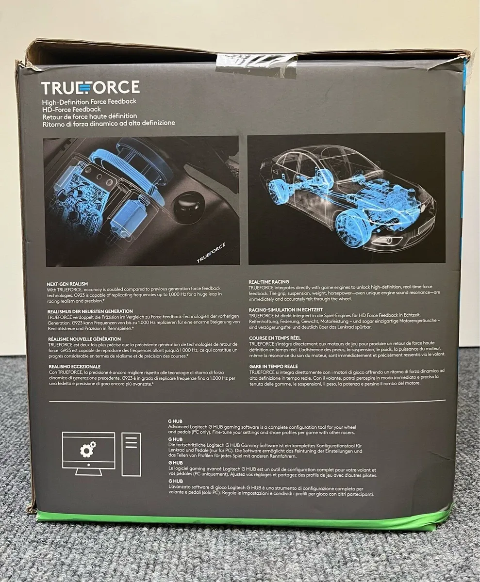 Logitech G923 Racing Wheel, Xbox - Image 4