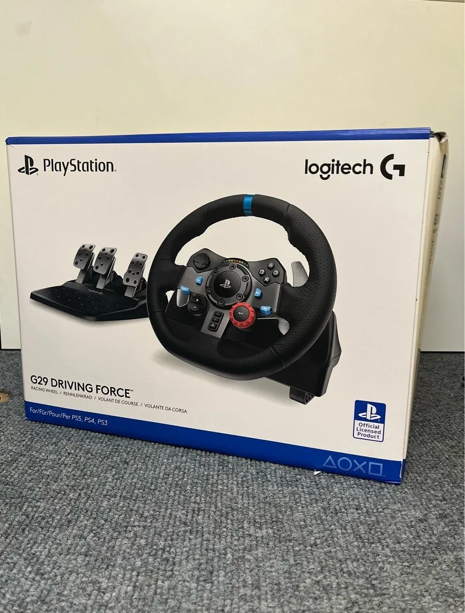 Logitech G29 Racing Steering Wheel, PlayStation - Image 2