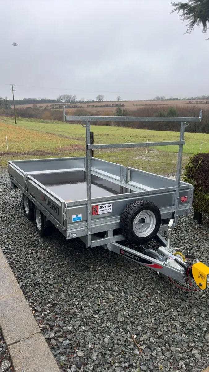 Drop side trailer with ramps no vat - Image 4
