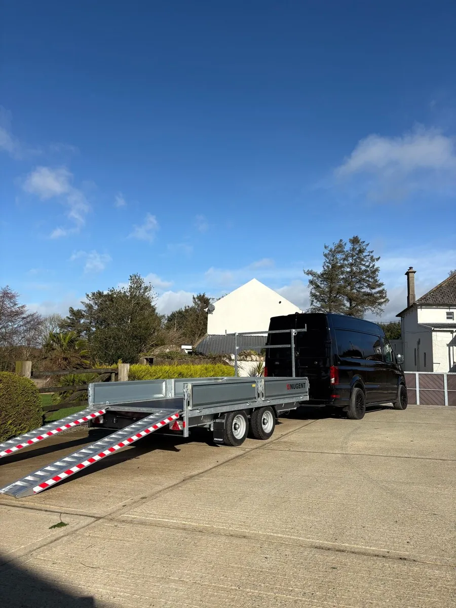 Drop side trailer with ramps no vat - Image 1