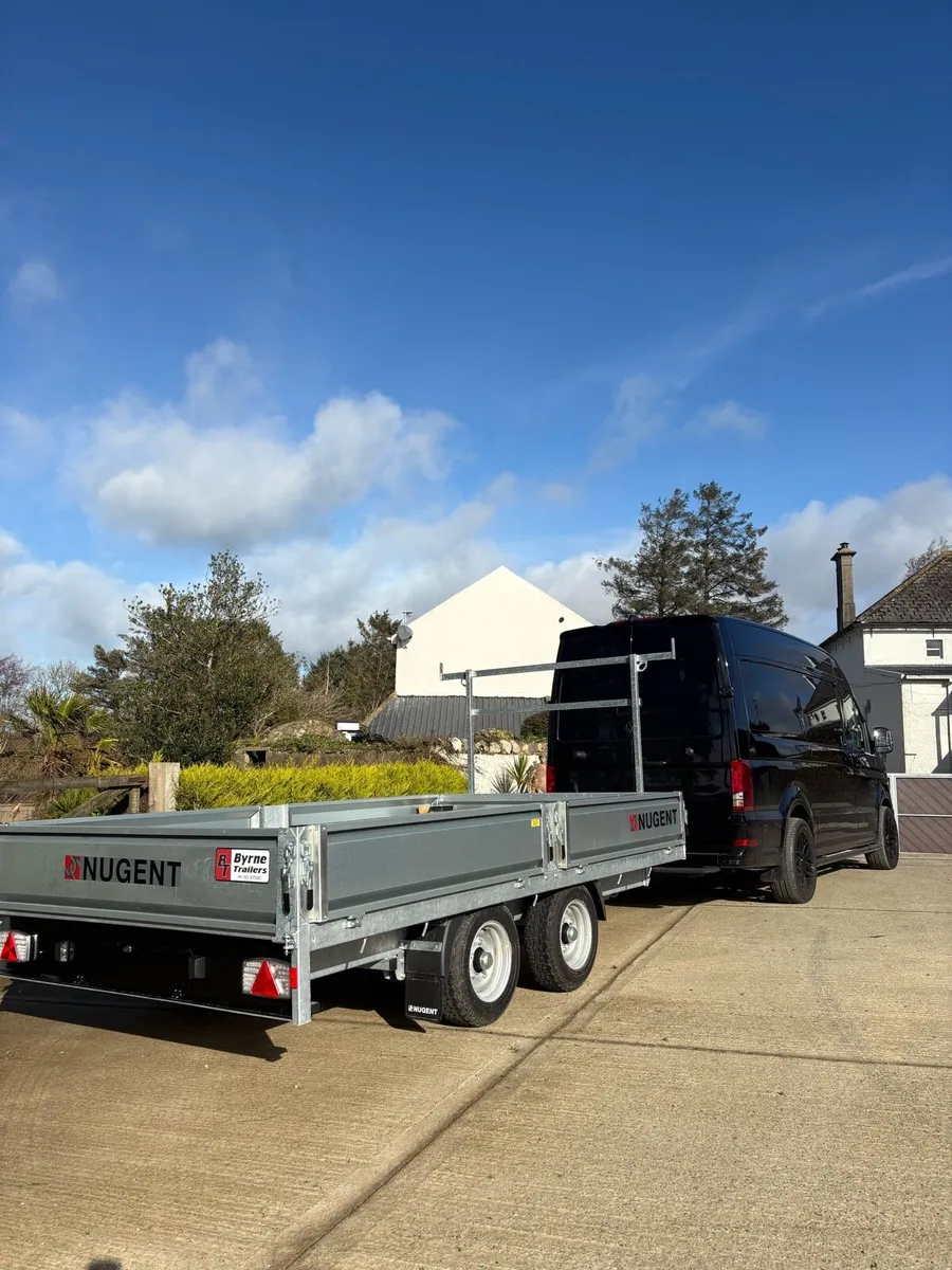 Drop side trailer with ramps no vat - Image 2