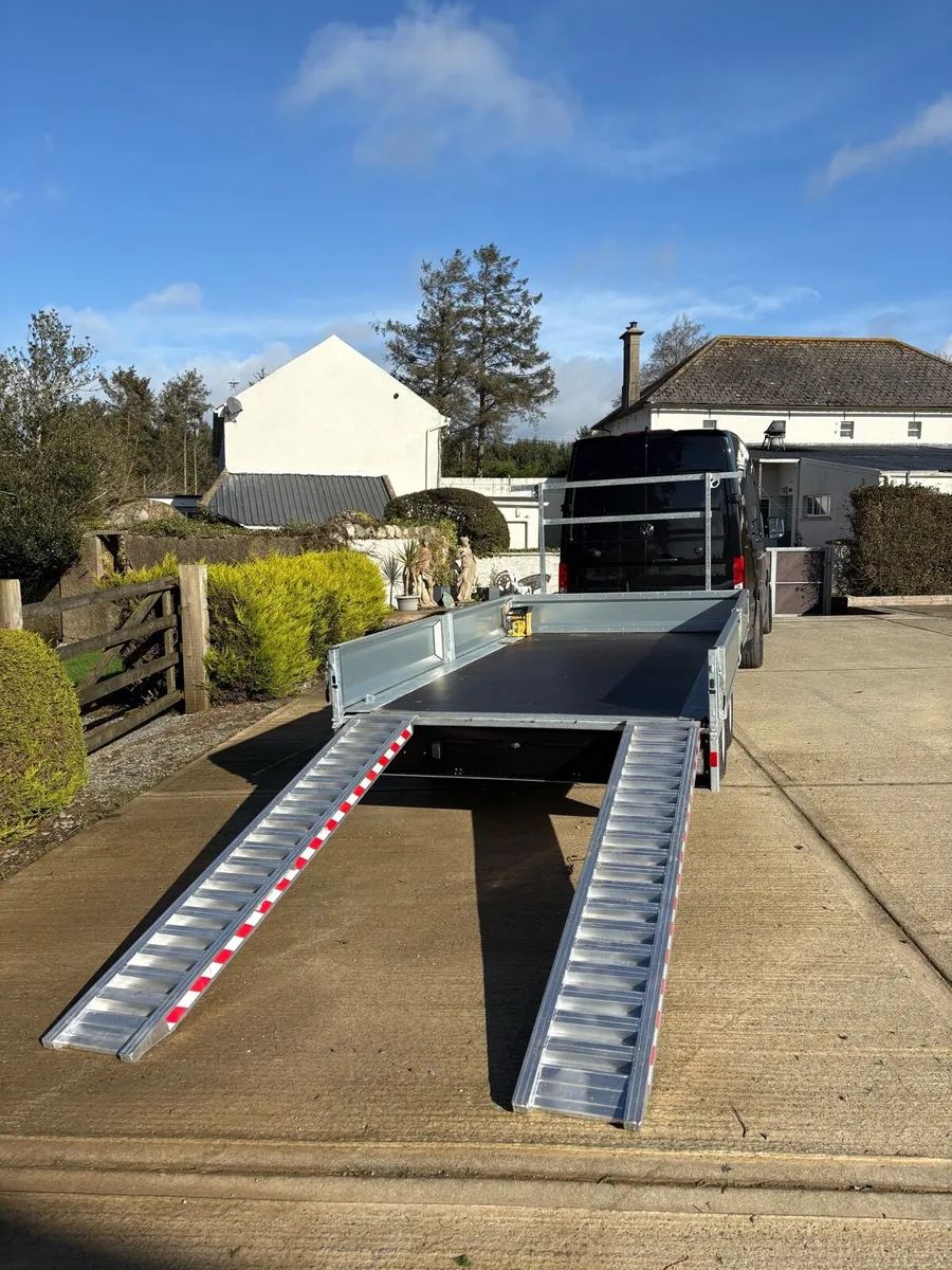 Drop side trailer with ramps no vat - Image 3