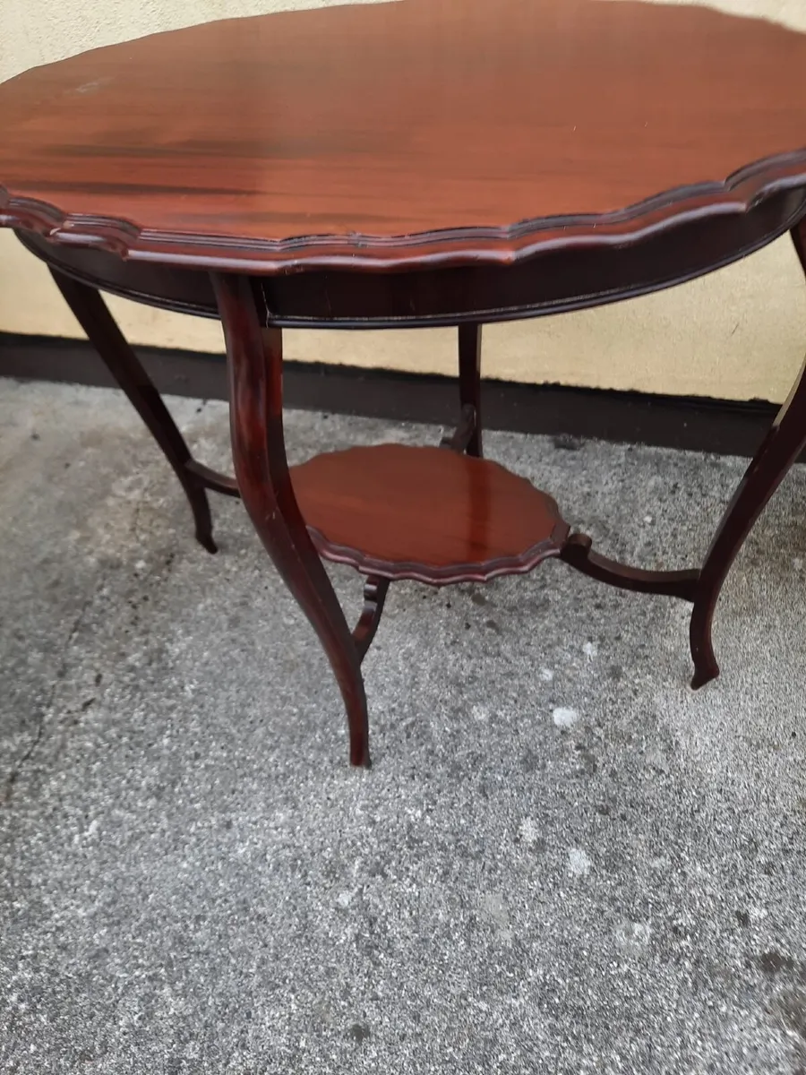 Antique window table - Image 2