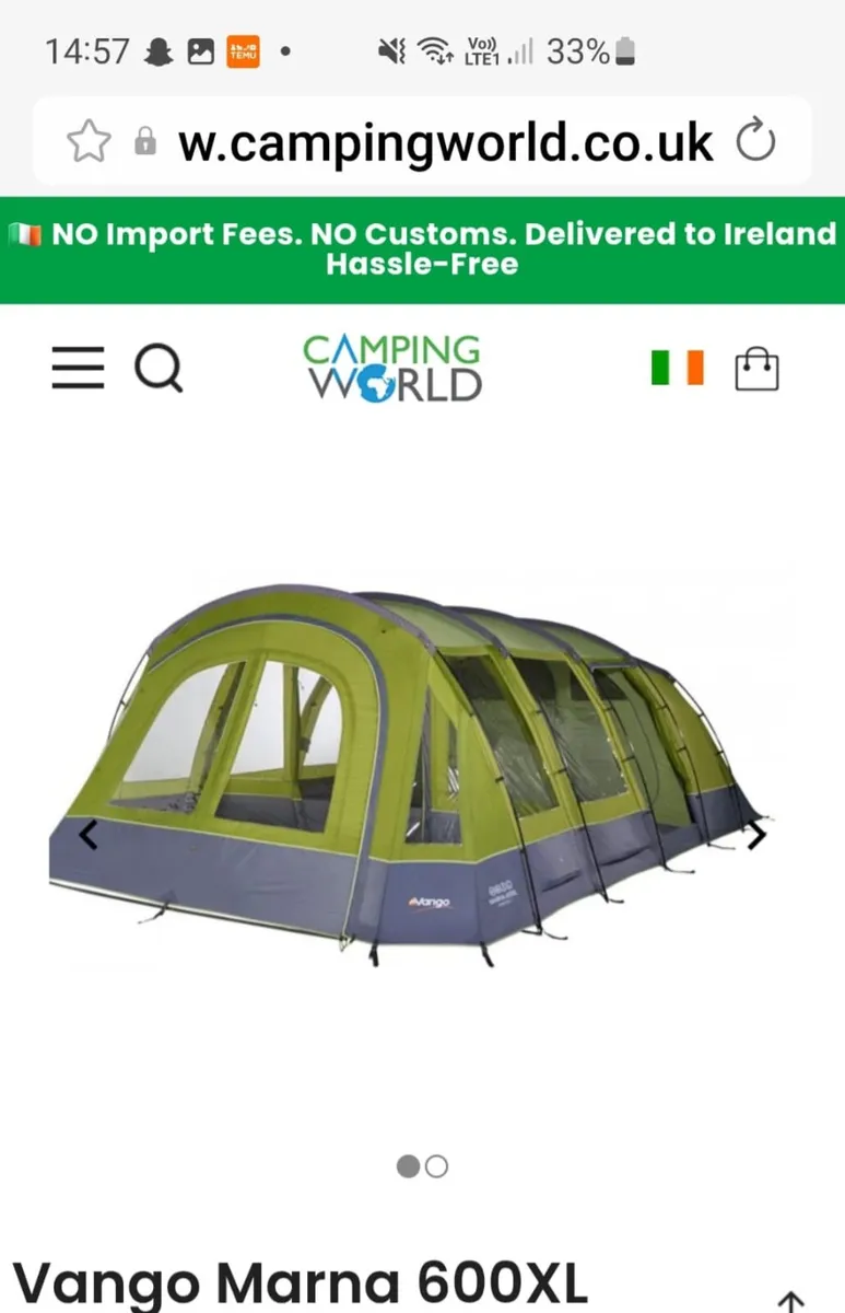 Vango Marna 600xl tent - Image 3