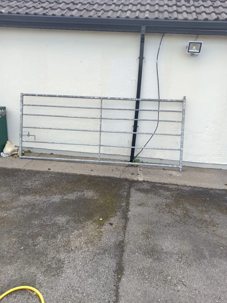 Galvanized steel gate - Image 2