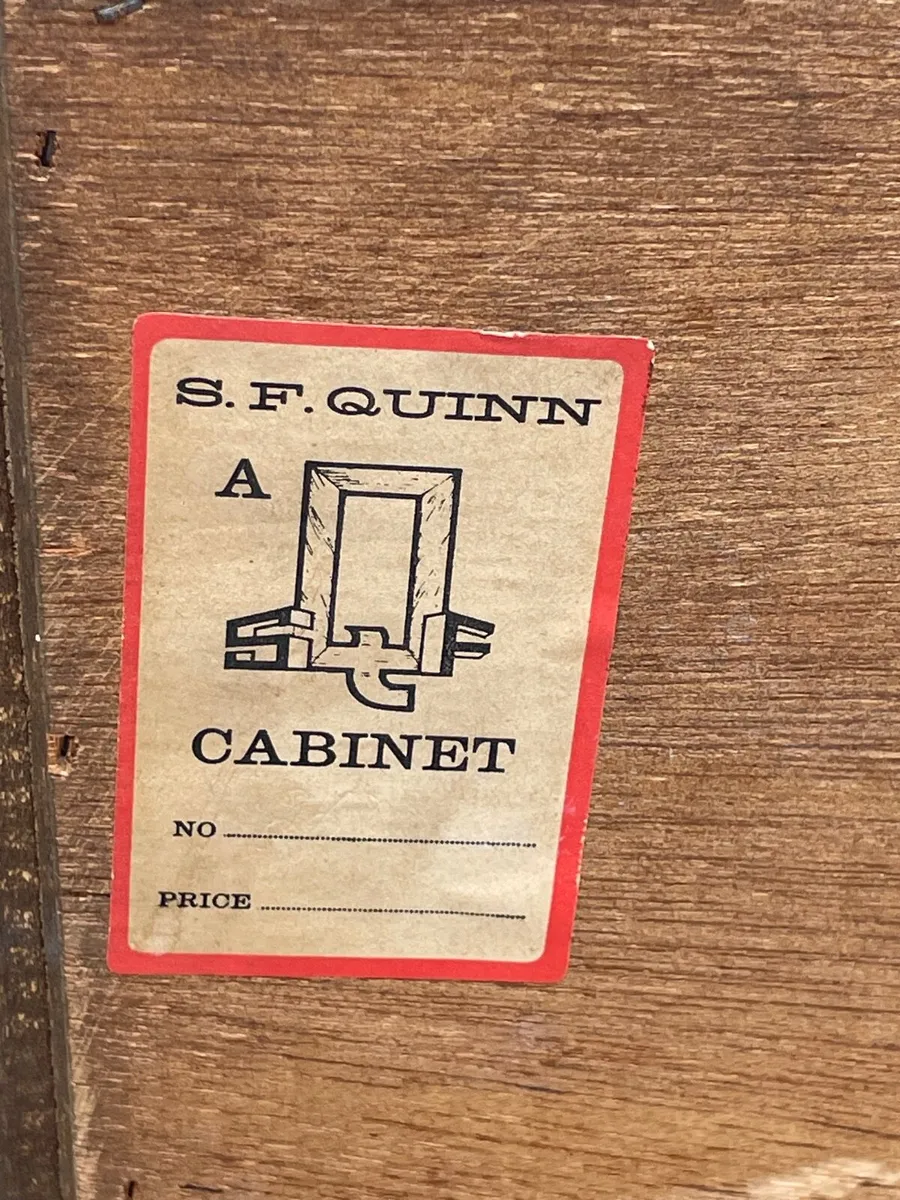 Small Antique glass cabinet - Image 2