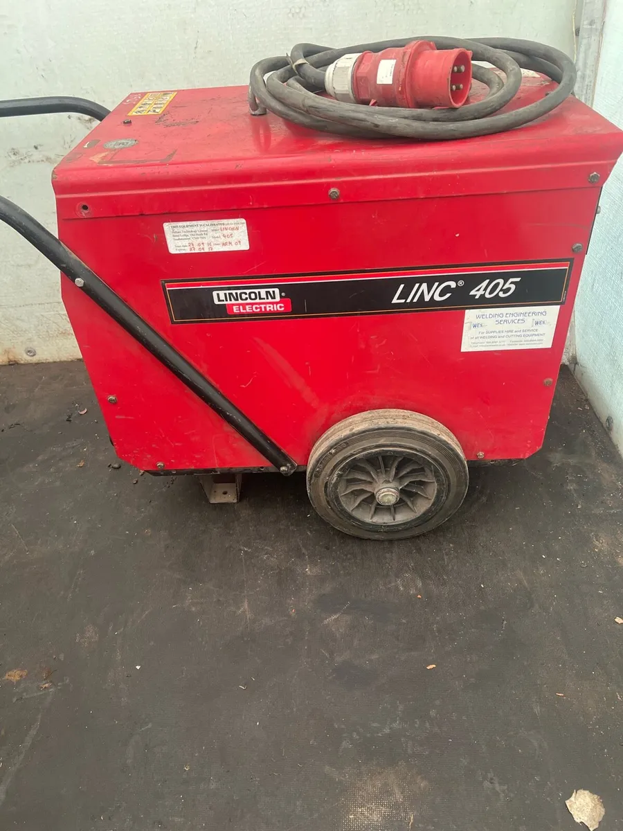 Welder Lincoln Linc 405 -SA 400 amp - Image 1