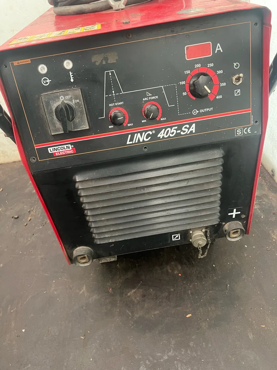 Welder Lincoln Linc 405 -SA 400 amp - Image 4