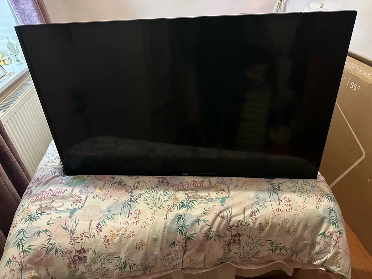 Philips 55” Smart 4K TV – Like New - Image 1