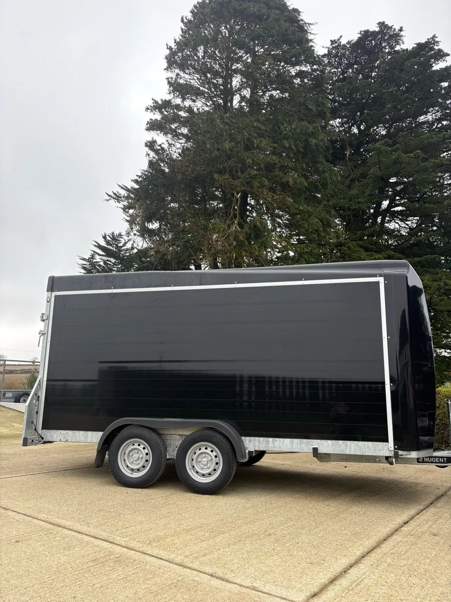 Brand new nugent box trailer no vat - Image 3